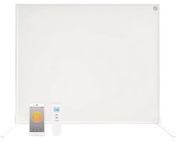 Quality Heating Infrarood paneel QH-SP - 60 x 60 cm - 450 Watt - Geïntegreerde thermostaat - Smart Home Wifi - Inclusief voetjes - Verplaatsbaar - Lichtgewicht