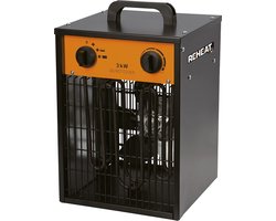 Reheat B3000 Elektrische Heater/Kachel - Ventilatorkachel - 3 Standen - 3000W