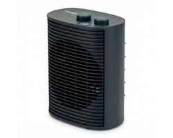 STAUS&BACH Ventilatorkachel Tot 24m² - 2 warmtestanden 1 ventilatorstand - Vrijstaand - Kachel - Zwart