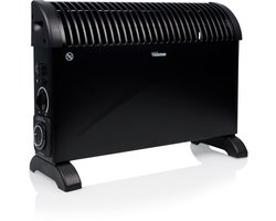 Tristar KA-5104 Convector Kachel – 3 warmtestanden - Met Timer - 750/1250/2000 W - Regelbare Thermostaat - Turbo Functie - Stille Verwarming – Zwart