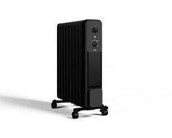 Tristar KA-5380 Oliegevulde Radiator – Elektrische Verwarming 2000W – Stil – Met Thermostaat – 3 Warmtestanden – Verplaatsbaar – Veilig – Mobiele Kachel