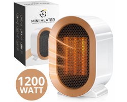 Twenty4seven® Elektrische Kachel - Keramische Ventilatorkachel - Mini Heater - Verwarming voor Binnen - 1200W