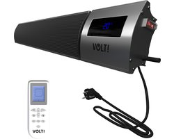 VOLT I-Red Badkamerverwarming- 1200W - Infrarood Heater - Straalkachel - Wifi - IP44 - 96CM