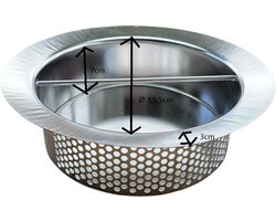 Asbak kamado large/ extra large