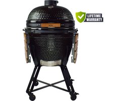BLISS kamado 23 BBQ - houtskool barbecue - inclusief levenslange garantie, kooksysteem & meer accessoires.