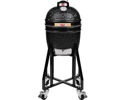 Grill Guru Kamado Barbecue Entry Compact ø33cm / ø13inch - tafelhoogte - Zwart