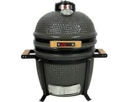 Grill Guru Kamado Barbecue Original Compact ø33cm / ø13inch - Compleet - Grijs