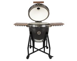 Grizzly Grills Kamado Elite Large - Barbecue - ø46cm / ø18inch - Zwart - Compleet
