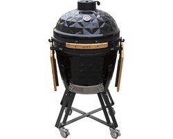 Kamado Grill Large Diamond 56 - Zwart