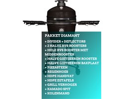 Keramische Kamado 21 inch Diamant