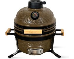 LEO Keramische BBQ oven groen 40cm - Groen -