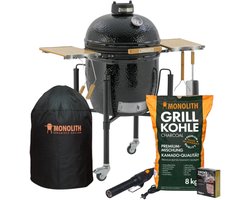 Monolith TWO.55 Classic Starterset – Complete Kamado BBQ Set met Gestell en Accessoires