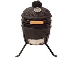 Own Grill keramische kamado barbecue 13 inch Mini zwart V1