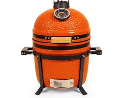 Patton Kamado 15" - Tafel model - Keramische barbecue - Premium Oranje - Medium - Compleet - Oranje