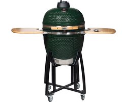Patton Kamado 23,5" incl. Bluetooth Smart I thermometer - 52 cm. - Groen / zwart