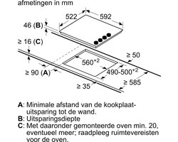 Bosch PKE611CA3E - Serie 2 - Keramische kookplaat