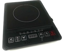 Draagbare Inductiekookplaat 2000 W-Elektrische Kookplaat-Compact-Tafelmodel-Maximaal 270 °C