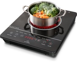 Draagbare Keramische Kookplaat 1-pits 2000W met Timer en 9 Vermogensstanden