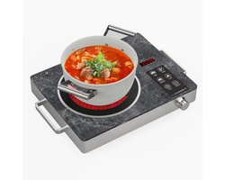 Draagbare Keramische Kookplaat 3500W met Timer en Touchscreen