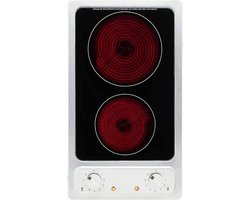 Dubbele Elektrische Kookplaat met Glaskeramiek Bovenkant, 3000W