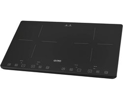 Dubbele Kookplaat - Draagbare Kookplaat - Snel Koken - Gietijzeren Platen - 2500 Watt - Zwart