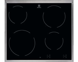 Electrolux EHF16240XK kookplaat Zwart Ingebouwd Keramisch 4 zone(s)