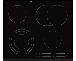 Electrolux EHF6547FXK kookplaat Zwart Ingebouwd 4 zone(s)
