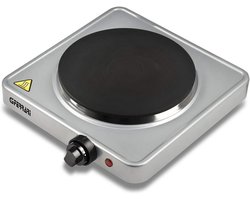 Elektrische Kookplaat met 5 Warmtestanden en RVS Behuizing