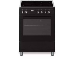 Fitelli FK6001ZW Keramisch Vrijstaand Fornuis Zwart 60CM