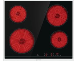 Gorenje ECT641BX Zwart Ingebouwd 60 cm Keramisch 4 zone(s)