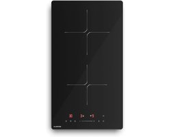 Inductie Kookplaat - Aanrecht Kookplaat - Snel Koken - Boost Functie - 30 cm - Zwart