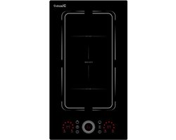 Inductie Kookplaat - Dubbele Kookzone - Snel Koken - Flexibele Zone - 60 cm - Zwart