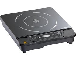 Inductie Kookplaat - Elektrisch Fornuis - Snel Koken - Panherkenning Display - 28.5 x 34 cm - Zwart