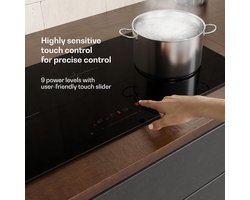 Inductie Kookplaat - Kooktoestel - Snel Koken - Boost Functie - 80 cm - Zwart