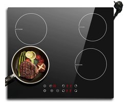Inductie Kookplaat Vrijstaand - Elektrische Kookplaat 4 Pits -