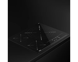 Keramische Kookplaat 3 Pits 60 cm met Touch-Bediening en Stopwatch