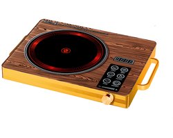 Keramische Kookplaat 3500W – Elektrische Infrarood Kookplaat met Touch Control – Enkelvoudige Inductie Kookzone – Waterdicht & Draagbaar – Noorafshan (NA)