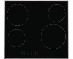 Keramische Kookplaat - Elektrisch Fornuis - Thuis Koken - Vrijstaand Model - 60 cm - Zwart
