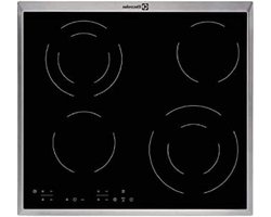 Keramische Kookplaat - Inbouw Kookplaat - Thuis Koken - Digitale Touch Bediening - 4 Zones - Zwart