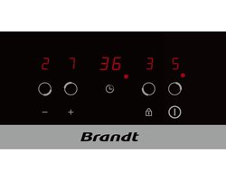 Keramische Kookplaat - Inbouw Plaat - Snel Koken - Quicklight Straling - 60 cm Breed - Zwart
