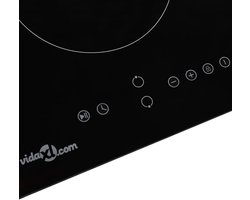 Keramische Kookplaat - Inductie Kookplaat - Thuis Koken - Touch Control - 57.5 cm - Zwart