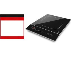 Maitre Inductiekookplaat 2400 W - Mobiel - SmartControl 12 Niveaus - 60-240 °C - Timer 180 Min - Voor Pannen tot 26 cm - Glazen Keramisch