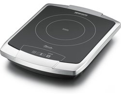 Ronde Inductiekookplaat met 2 Zones en Touch Control - Energiezuinig Koken