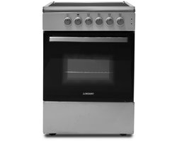 Vrijstaand Keramisch Fornuis RVS 60CM Lonzano