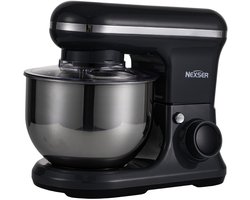 7L Keukenmachine met RVS Kom – Professionele Deegmixer 1300W voor Brood, Taart & Pizzadeeg