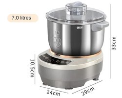 ACEP Deeg kneed machine - 7L - Deegmachine- Mixer met gisting functie - Keukenmachines - Keukenmixer- Keukenmachine - 25-28 graden - 200W