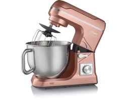 Arzum Crust Mix Duo Stand Mixer AR1129-1000 | Sunset - 1000W - 5 liter - 6 snelheden - pulsestand - rood