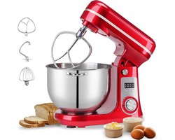 BioloMix Keukenmachine – Keukenrobot - Foodprocessor - 6L Mengkom – Incl. extra Accessoires