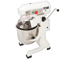 Commerciële Voedsel Mixer / Spiraalmixer - 10 Liter - 3 Versnellingen - 3 Opzetstukken - GRATIS Deeg Schraper. - Maximaal gewicht: 1 kg/Mix