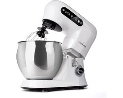 Deegmachine - Keukenmachine - Deegmachine 5 liter - Deeg mixer - Kneedmachine - Deeg machine - 6 snelheden - Pulsfunctie